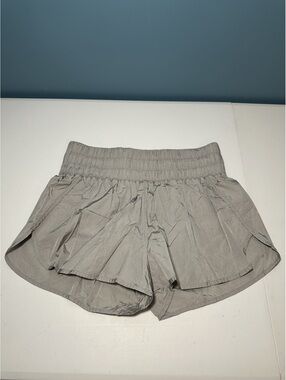 ASOS Revival Women's Gray Nylon Shorts Size L